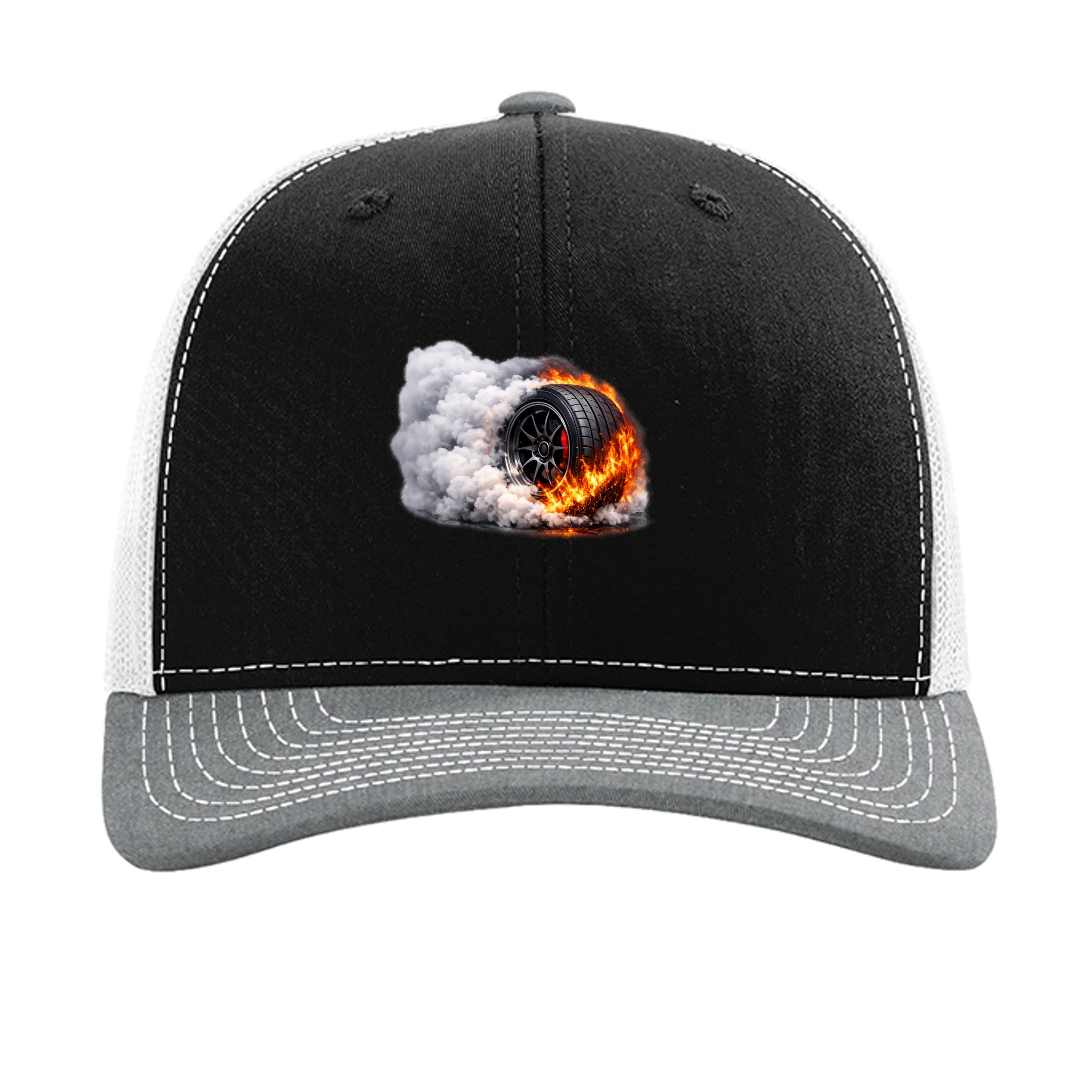 Black/ White/ Heather Grey - 112 - FRONT